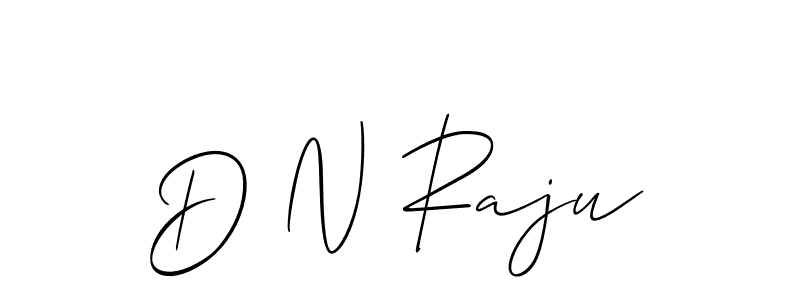 Make a beautiful signature design for name D N Raju. Use this online signature maker to create a handwritten signature for free. D N Raju signature style 2 images and pictures png