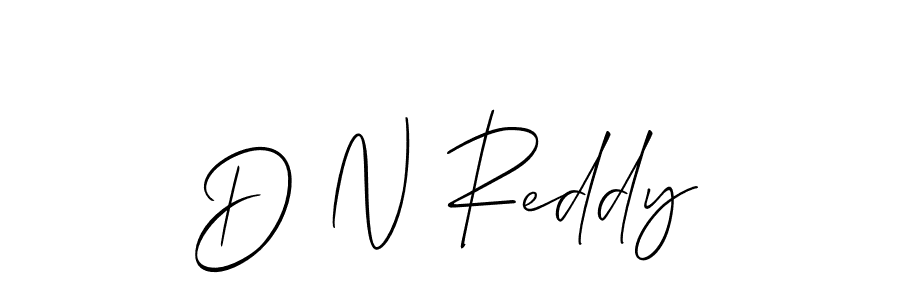 You should practise on your own different ways (Allison_Script) to write your name (D N Reddy) in signature. don't let someone else do it for you. D N Reddy signature style 2 images and pictures png