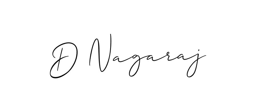 Allison_Script is a professional signature style that is perfect for those who want to add a touch of class to their signature. It is also a great choice for those who want to make their signature more unique. Get D Nagaraj name to fancy signature for free. D Nagaraj signature style 2 images and pictures png