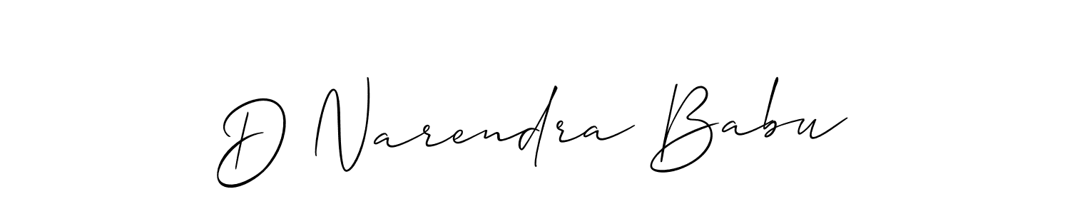 Make a beautiful signature design for name D Narendra Babu. Use this online signature maker to create a handwritten signature for free. D Narendra Babu signature style 2 images and pictures png