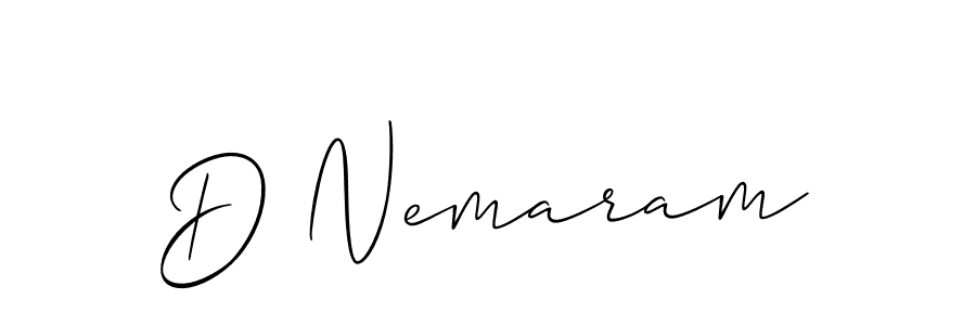 This is the best signature style for the D Nemaram name. Also you like these signature font (Allison_Script). Mix name signature. D Nemaram signature style 2 images and pictures png