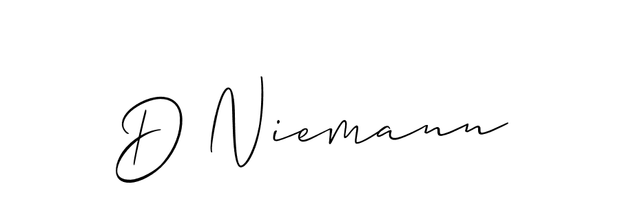 See photos of D Niemann official signature by Spectra . Check more albums & portfolios. Read reviews & check more about Allison_Script font. D Niemann signature style 2 images and pictures png