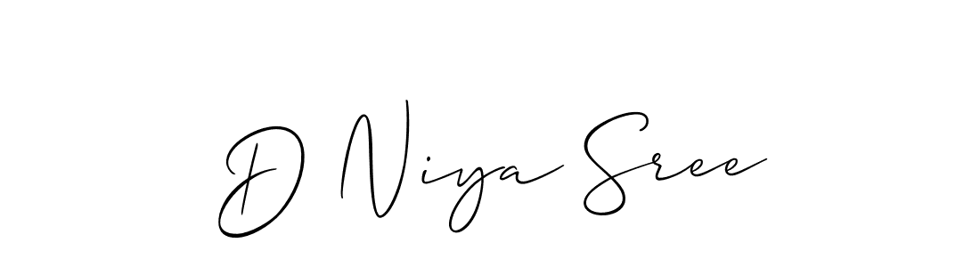 This is the best signature style for the D Niya Sree name. Also you like these signature font (Allison_Script). Mix name signature. D Niya Sree signature style 2 images and pictures png