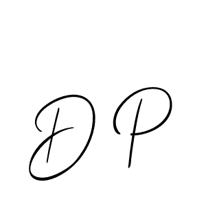 Use a signature maker to create a handwritten signature online. With this signature software, you can design (Allison_Script) your own signature for name D P. D P signature style 2 images and pictures png