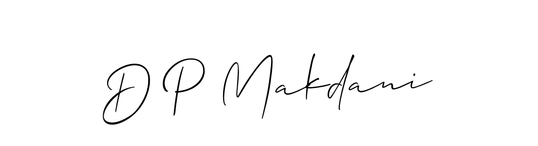This is the best signature style for the D P Makdani name. Also you like these signature font (Allison_Script). Mix name signature. D P Makdani signature style 2 images and pictures png