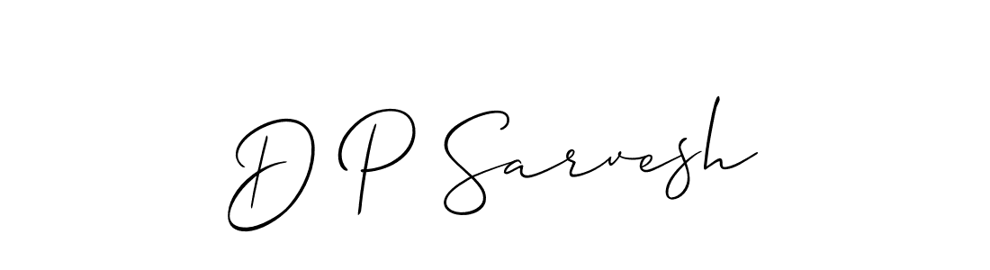 Make a short D P Sarvesh signature style. Manage your documents anywhere anytime using Allison_Script. Create and add eSignatures, submit forms, share and send files easily. D P Sarvesh signature style 2 images and pictures png