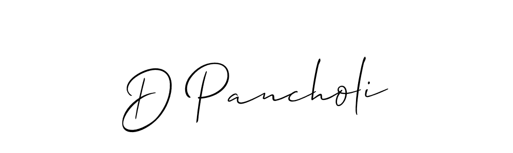 Make a beautiful signature design for name D Pancholi. Use this online signature maker to create a handwritten signature for free. D Pancholi signature style 2 images and pictures png