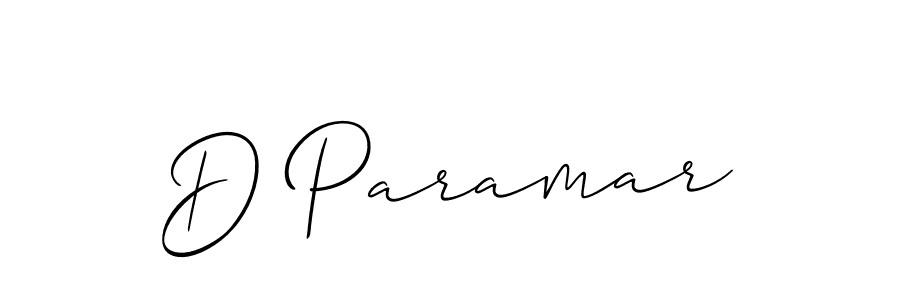 Make a beautiful signature design for name D Paramar. Use this online signature maker to create a handwritten signature for free. D Paramar signature style 2 images and pictures png