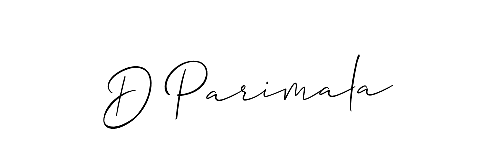 How to Draw D Parimala signature style? Allison_Script is a latest design signature styles for name D Parimala. D Parimala signature style 2 images and pictures png