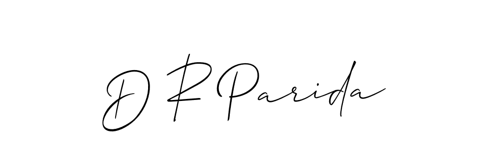 It looks lik you need a new signature style for name D R Parida. Design unique handwritten (Allison_Script) signature with our free signature maker in just a few clicks. D R Parida signature style 2 images and pictures png