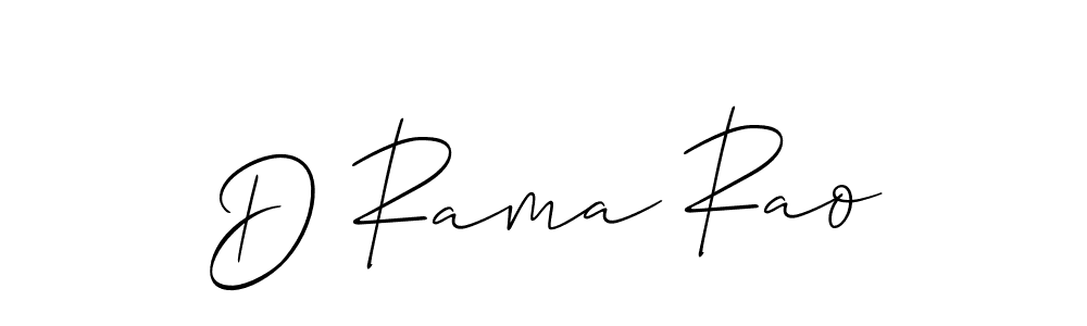D Rama Rao stylish signature style. Best Handwritten Sign (Allison_Script) for my name. Handwritten Signature Collection Ideas for my name D Rama Rao. D Rama Rao signature style 2 images and pictures png