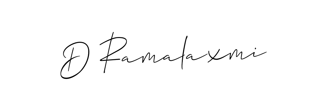 This is the best signature style for the D Ramalaxmi name. Also you like these signature font (Allison_Script). Mix name signature. D Ramalaxmi signature style 2 images and pictures png