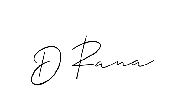 How to Draw D Rana signature style? Allison_Script is a latest design signature styles for name D Rana. D Rana signature style 2 images and pictures png