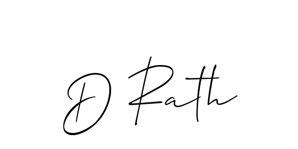 Allison_Script is a professional signature style that is perfect for those who want to add a touch of class to their signature. It is also a great choice for those who want to make their signature more unique. Get D Rath name to fancy signature for free. D Rath signature style 2 images and pictures png