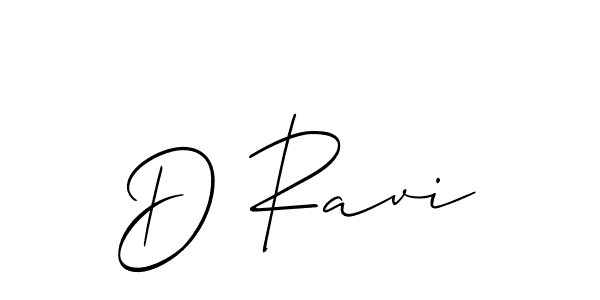 D Ravi stylish signature style. Best Handwritten Sign (Allison_Script) for my name. Handwritten Signature Collection Ideas for my name D Ravi. D Ravi signature style 2 images and pictures png