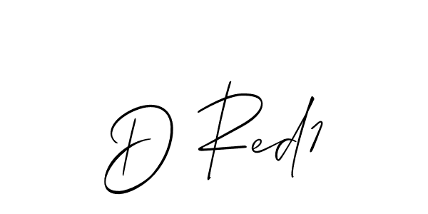 Allison_Script is a professional signature style that is perfect for those who want to add a touch of class to their signature. It is also a great choice for those who want to make their signature more unique. Get D Red1 name to fancy signature for free. D Red1 signature style 2 images and pictures png