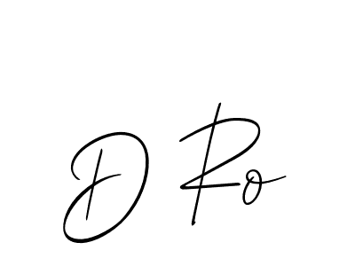 Make a beautiful signature design for name D Ro. Use this online signature maker to create a handwritten signature for free. D Ro signature style 2 images and pictures png