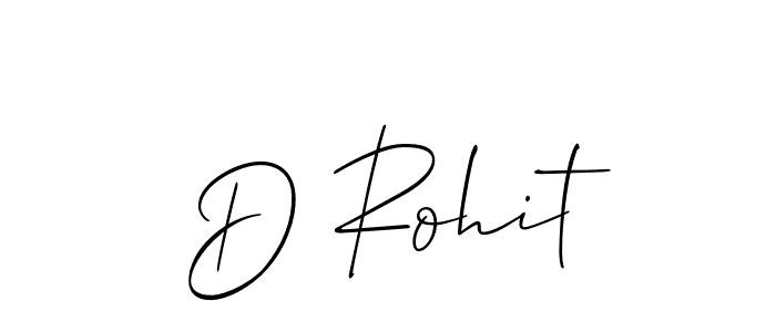 Make a beautiful signature design for name D Rohit. Use this online signature maker to create a handwritten signature for free. D Rohit signature style 2 images and pictures png