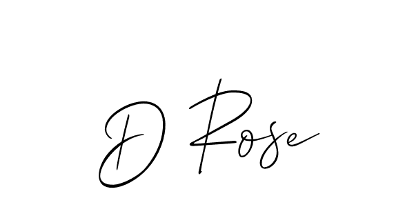 This is the best signature style for the D Rose name. Also you like these signature font (Allison_Script). Mix name signature. D Rose signature style 2 images and pictures png