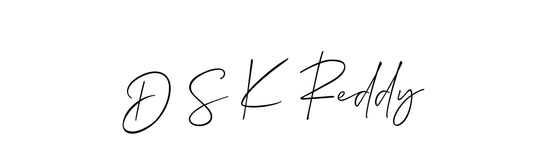 Make a short D S K Reddy signature style. Manage your documents anywhere anytime using Allison_Script. Create and add eSignatures, submit forms, share and send files easily. D S K Reddy signature style 2 images and pictures png