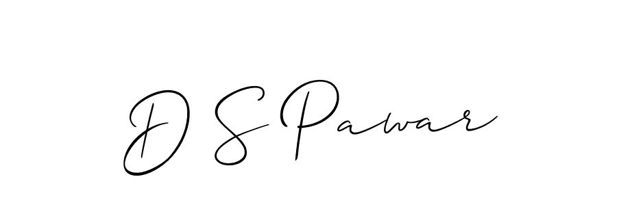 Similarly Allison_Script is the best handwritten signature design. Signature creator online .You can use it as an online autograph creator for name D S Pawar. D S Pawar signature style 2 images and pictures png