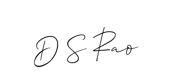 How to Draw D S Rao signature style? Allison_Script is a latest design signature styles for name D S Rao. D S Rao signature style 2 images and pictures png