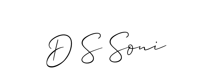 Once you've used our free online signature maker to create your best signature Allison_Script style, it's time to enjoy all of the benefits that D S Soni name signing documents. D S Soni signature style 2 images and pictures png