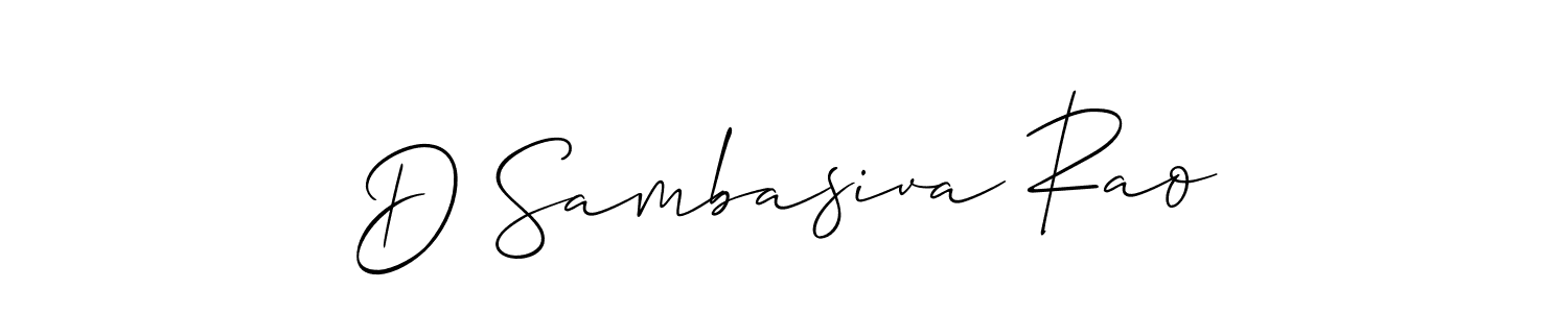 Check out images of Autograph of D Sambasiva Rao name. Actor D Sambasiva Rao Signature Style. Allison_Script is a professional sign style online. D Sambasiva Rao signature style 2 images and pictures png