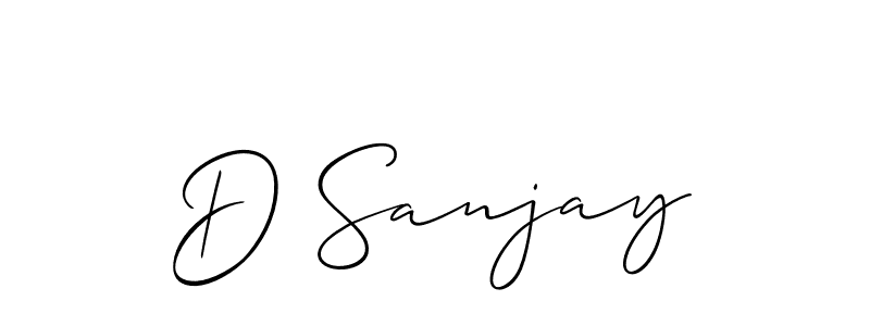 Make a short D Sanjay signature style. Manage your documents anywhere anytime using Allison_Script. Create and add eSignatures, submit forms, share and send files easily. D Sanjay signature style 2 images and pictures png