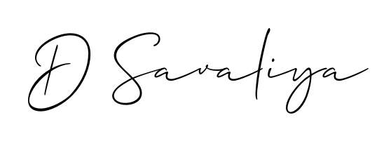 Practice writing D Savaliya with the flow of Allison_Script lettering. A fantastic source of inspiration for developing your personal signature style. D Savaliya signature style 2 images and pictures png