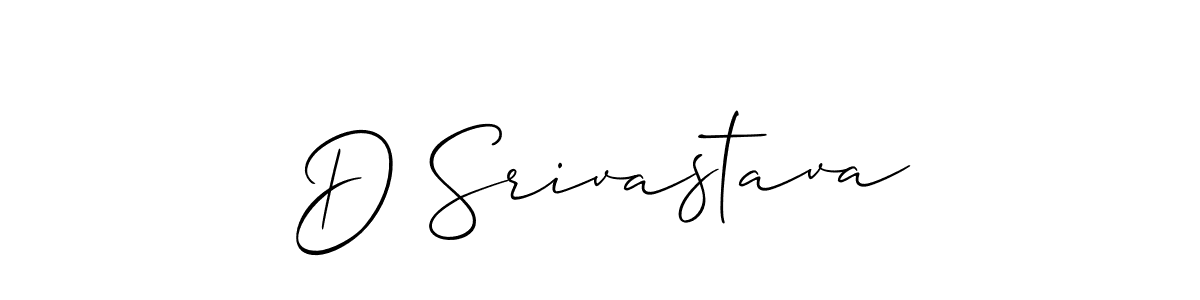 Also we have D Srivastava name is the best signature style. Create professional handwritten signature collection using Allison_Script autograph style. D Srivastava signature style 2 images and pictures png