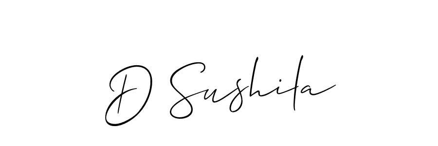 This is the best signature style for the D Sushila name. Also you like these signature font (Allison_Script). Mix name signature. D Sushila signature style 2 images and pictures png