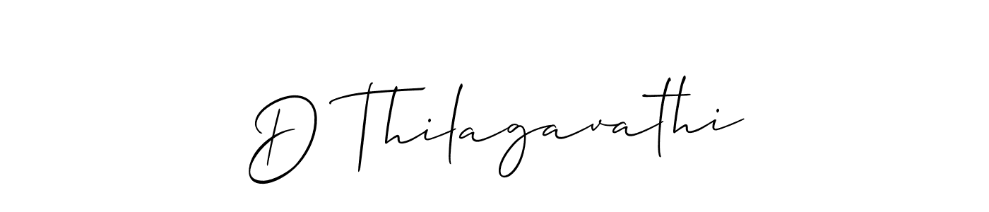 You should practise on your own different ways (Allison_Script) to write your name (D Thilagavathi) in signature. don't let someone else do it for you. D Thilagavathi signature style 2 images and pictures png