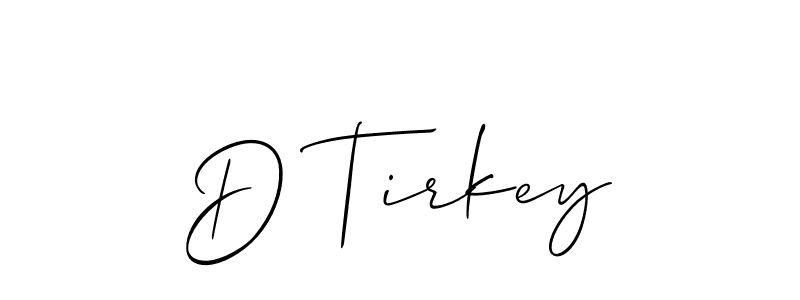 Make a beautiful signature design for name D Tirkey. Use this online signature maker to create a handwritten signature for free. D Tirkey signature style 2 images and pictures png