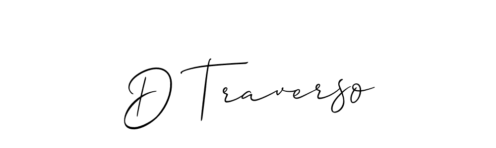 Once you've used our free online signature maker to create your best signature Allison_Script style, it's time to enjoy all of the benefits that D Traverso name signing documents. D Traverso signature style 2 images and pictures png