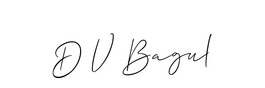 Similarly Allison_Script is the best handwritten signature design. Signature creator online .You can use it as an online autograph creator for name D V Bagul. D V Bagul signature style 2 images and pictures png