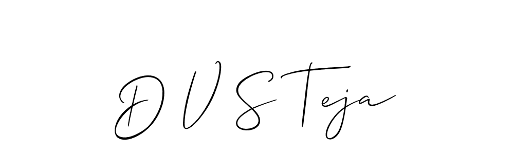Once you've used our free online signature maker to create your best signature Allison_Script style, it's time to enjoy all of the benefits that D V S Teja name signing documents. D V S Teja signature style 2 images and pictures png