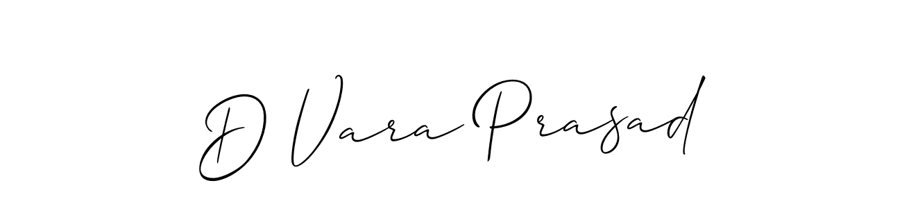 Best and Professional Signature Style for D Vara Prasad. Allison_Script Best Signature Style Collection. D Vara Prasad signature style 2 images and pictures png