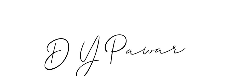 This is the best signature style for the D Y Pawar name. Also you like these signature font (Allison_Script). Mix name signature. D Y Pawar signature style 2 images and pictures png