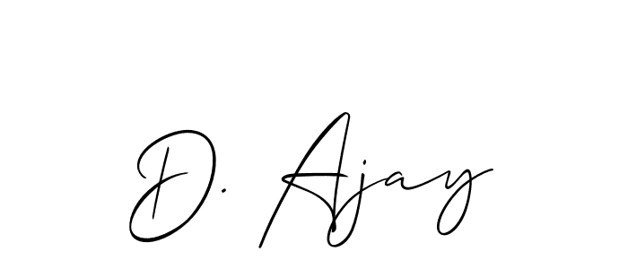 How to Draw D. Ajay signature style? Allison_Script is a latest design signature styles for name D. Ajay. D. Ajay signature style 2 images and pictures png