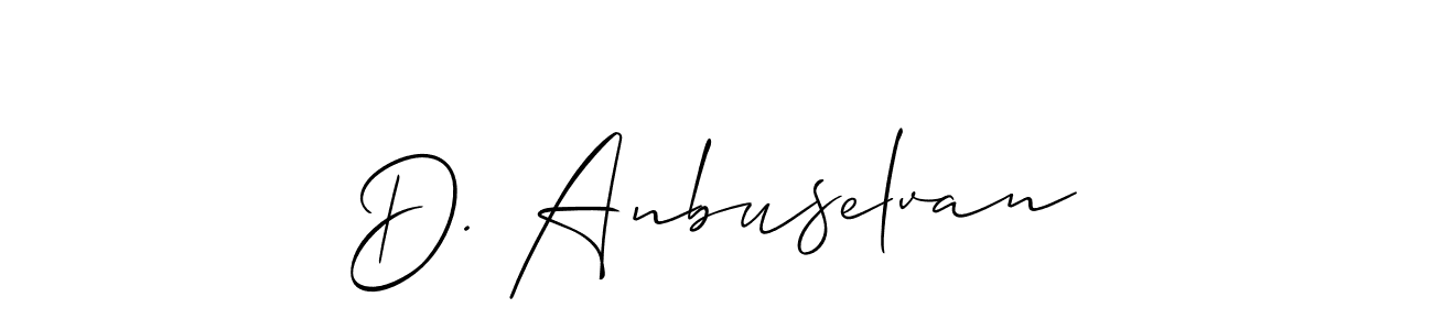 Make a beautiful signature design for name D. Anbuselvan. Use this online signature maker to create a handwritten signature for free. D. Anbuselvan signature style 2 images and pictures png