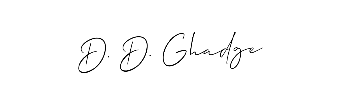 Check out images of Autograph of D. D. Ghadge name. Actor D. D. Ghadge Signature Style. Allison_Script is a professional sign style online. D. D. Ghadge signature style 2 images and pictures png