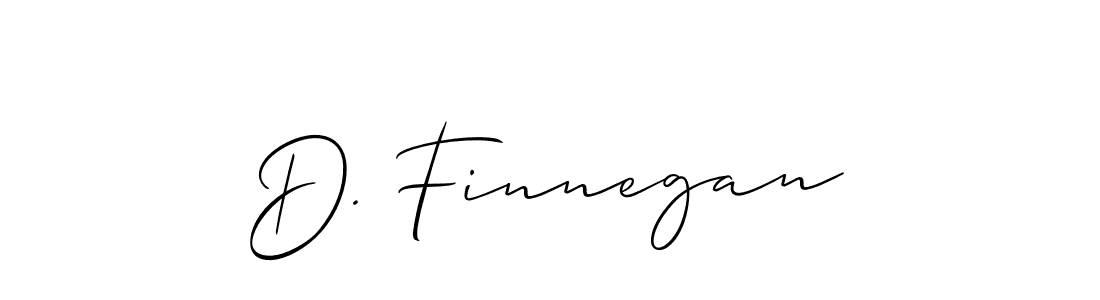 Use a signature maker to create a handwritten signature online. With this signature software, you can design (Allison_Script) your own signature for name D. Finnegan. D. Finnegan signature style 2 images and pictures png