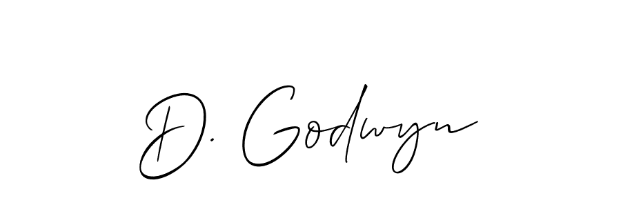 Make a beautiful signature design for name D. Godwyn. Use this online signature maker to create a handwritten signature for free. D. Godwyn signature style 2 images and pictures png
