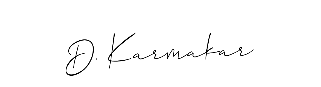 You can use this online signature creator to create a handwritten signature for the name D. Karmakar. This is the best online autograph maker. D. Karmakar signature style 2 images and pictures png