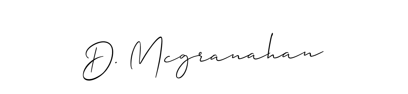 How to Draw D. Mcgranahan signature style? Allison_Script is a latest design signature styles for name D. Mcgranahan. D. Mcgranahan signature style 2 images and pictures png