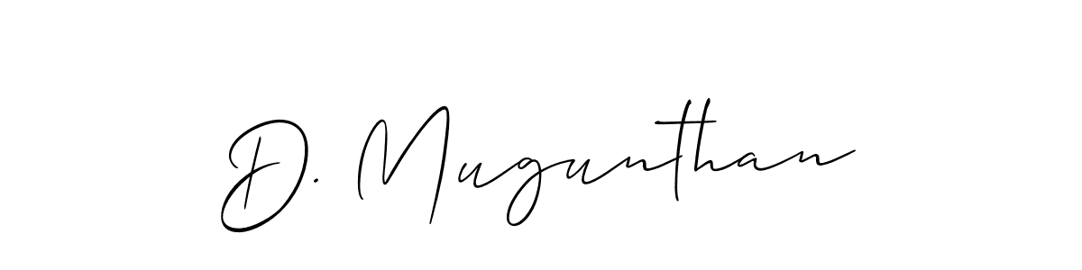 Check out images of Autograph of D. Mugunthan name. Actor D. Mugunthan Signature Style. Allison_Script is a professional sign style online. D. Mugunthan signature style 2 images and pictures png