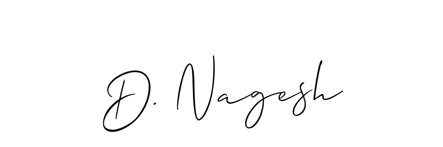 Make a beautiful signature design for name D. Nagesh. Use this online signature maker to create a handwritten signature for free. D. Nagesh signature style 2 images and pictures png