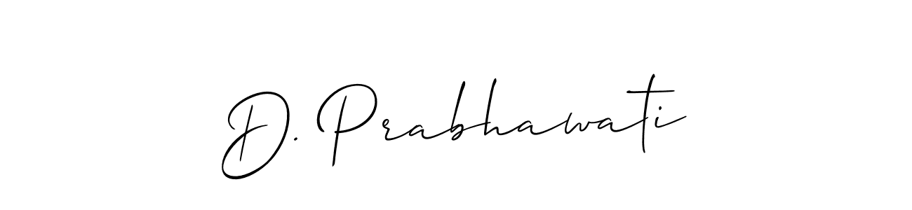 D. Prabhawati stylish signature style. Best Handwritten Sign (Allison_Script) for my name. Handwritten Signature Collection Ideas for my name D. Prabhawati. D. Prabhawati signature style 2 images and pictures png