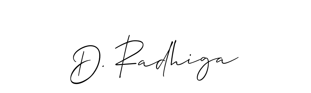 You can use this online signature creator to create a handwritten signature for the name D. Radhiga. This is the best online autograph maker. D. Radhiga signature style 2 images and pictures png